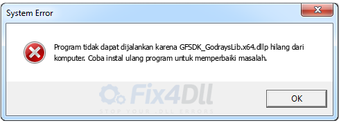 GFSDK_GodraysLib.x64.dll tidak ada