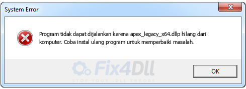 apex_legacy_x64.dll tidak ada