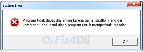 game_sa.dll tidak ada