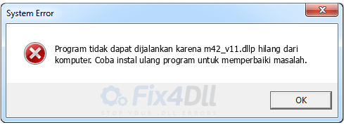 m42_v11.dll tidak ada